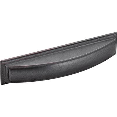 Jeffrey Alexander 128 Mm Center-to-center Gun Metal Square Annadale Cabinet Cup Pull