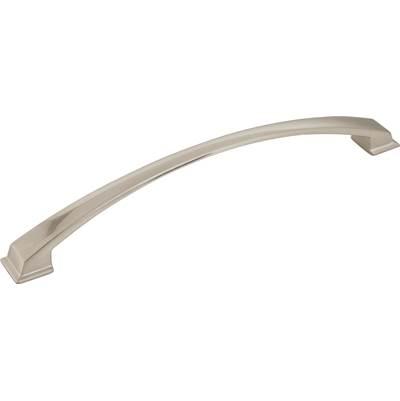 224 mm Center-to-Center Satin Nickel Arched Roman Cabinet Pull by Jeffrey Alexander