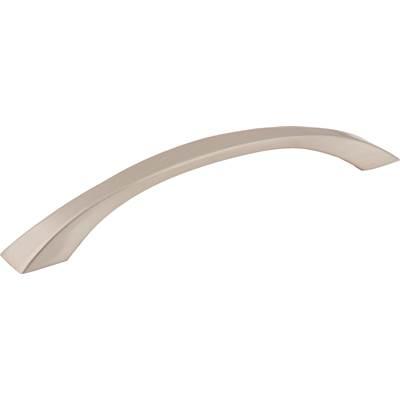 160 mm Center-to-Center Satin Nickel Flared Philip Cabinet Pull