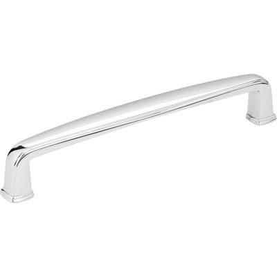 128 mm Center-to-Center Polished Chrome Square Milan 1 Cabinet Pull by Jeffrey Alexander