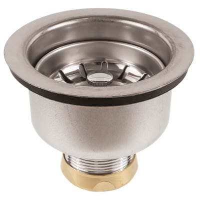 Jomar International LTD 301 Grade Stainless or Brushed Stainless Steel Sink Strainer