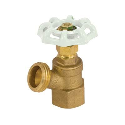 Jomar International LTD Boiler Drain, Threaded Female Connection, 125 Wog 1/2''