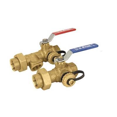 Jomar International LTD Tankless Water Heater Valve Kit, 3-Way Ball, Standard Port, 600 Wog 1'' by Jomar International LTD