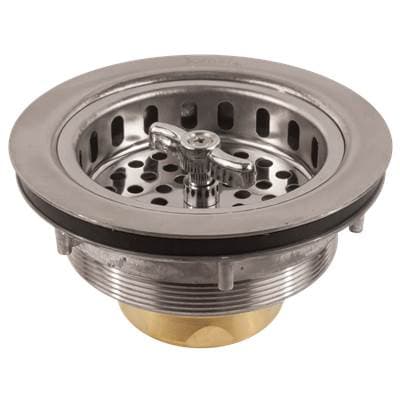 Jomar International LTD 400 Grade Stainless Steel Sink Strainer by Jomar International LTD