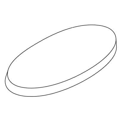 Kohler Genuine Parts Cover, Tank, Close Coupled - White by Kohler Genuine Parts