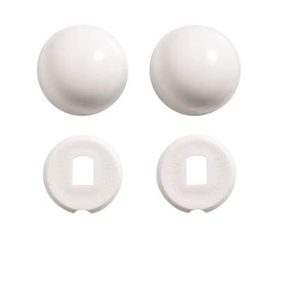 Kohler Genuine Parts BOLT CAP Accessory PACK - White by Kohler Genuine Parts