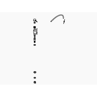 Kohler Genuine Parts FILL Valve Service KIT, 400A Series by Kohler Genuine Parts