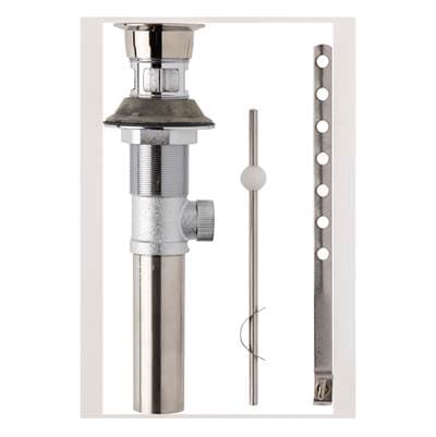 Kohler Genuine Parts Premier Drain WITH Overflow - Vibrant Brushed Nickel by Kohler Genuine Parts