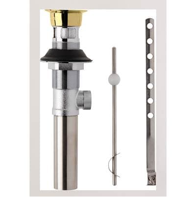 Kohler Genuine Parts Premier Drain WITH Overflow - Vibrant Finish by Kohler Genuine Parts