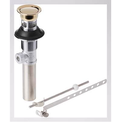Kohler Genuine Parts Premier Drain WITH Overflow - Brushed Chrome by Kohler Genuine Parts