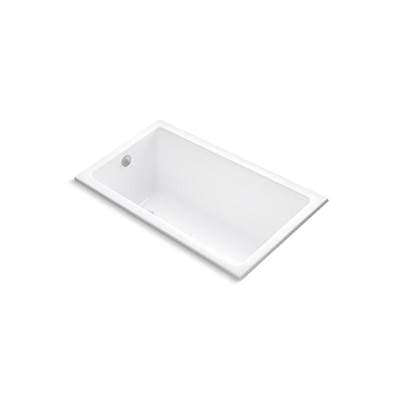 Kallista Perfect Sm Rect Air Bath W/remote Cntrl - Stucco White by Kallista