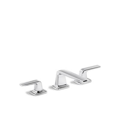 Kallista Per Se Sink Faucet Set, Lever Handle - Polished Chrome