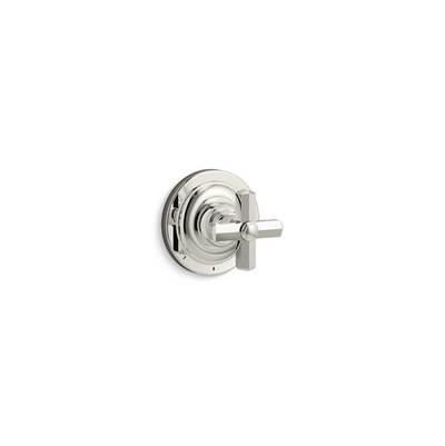 Town Volume Control Trim, Cross Handle - Nickel Silver by Kallista