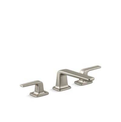 Kallista Per Se Sink Faucet Set, Lever Handle - Brushed Nickel by Kallista