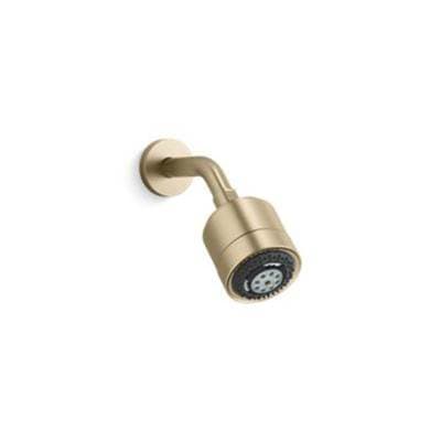 Kallista Showerhead, Contemporary Multi-function - Brushed French Gold