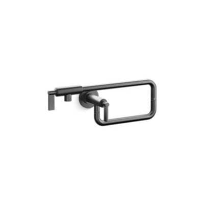 Kallista Onee Wall Mount Pot Filler - Brushed Graphite