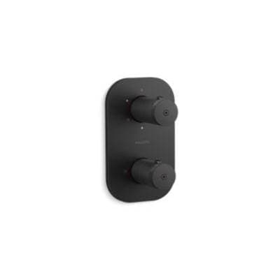 Kallista Ailerone 3-Outlet Stacked Thermo Trim