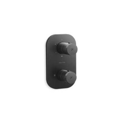 Kallista Ailerone 3-Outlet Stacked Thermo Trim by Kallista