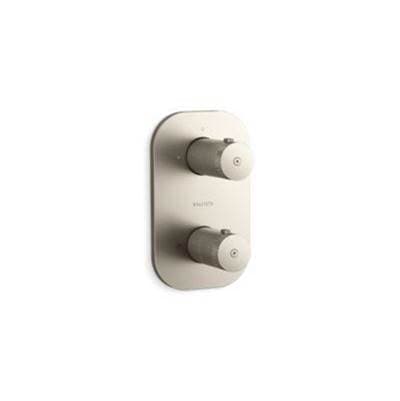 Kallista Ailerone 2-Outlet Stacked Thermo Trim by Kallista