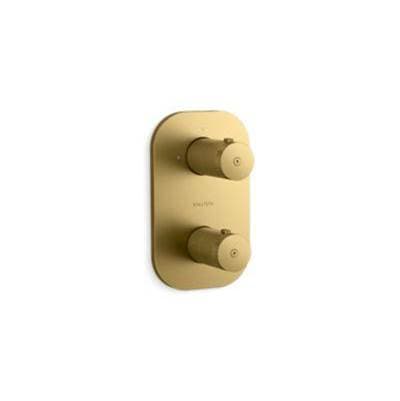 Kallista Ailerone 2-Outlet Stacked Thermo Trim