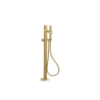 Kallista Bezele Floormount Bath Faucet W/ Hdswr