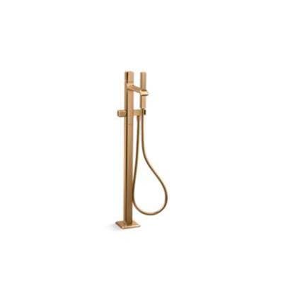 Kallista Bezele Floormount Bath Faucet W/ Hdswr