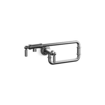 Kallista Traditional Wall Mount Pot Filler - Brushed Graphite by Kallista