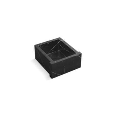 Kallista Caillou 18 Entertainment Sink - Nero Marquina