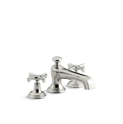 Kallista Bellis Dm Bath Set, No-div, Cross - Nickel Silver by Kallista
