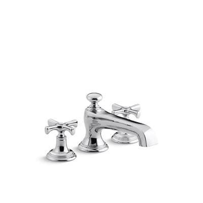 Kallista Bellis Dm Bath Set, No-div, Cross - Unlacquered Brass by Kallista