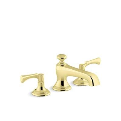Kallista Bellis Dm Bath Set, No-div, Lever - Unlacquered Brass