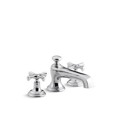 Kallista Bellis Dm Bath Set, No-div, Cross - Polished Chrome