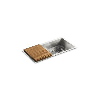 Kallista Soltiere 33'' Kitchen Sink W/accessories - Stainless Steel by Kallista