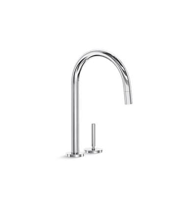 Kallista Onee Pulldown Kitchen Faucet - Nickel Silver