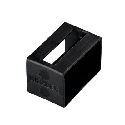 Kichler Lighting Tape Light U Track End Cap - Black Material