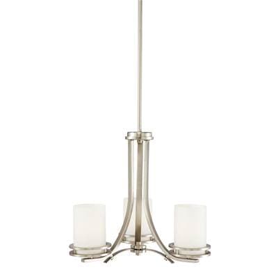 Kichler Lighting Chandelier 3Lt - Brushed Nickel