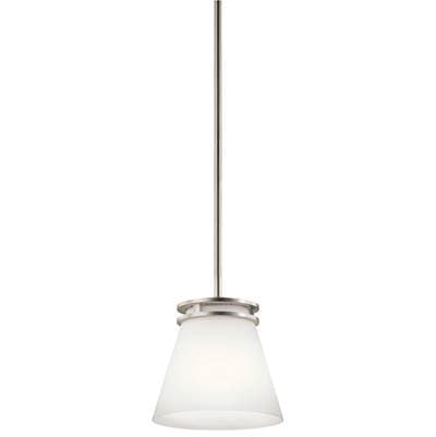 Kichler Lighting Mini Pendant 1Lt - Brushed Nickel by Kichler Lighting