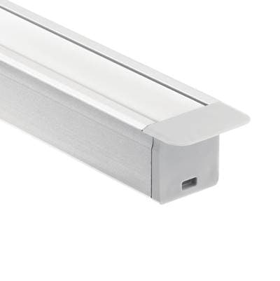 Kichler Lighting Tape Extrusion Kit - Silver by Kichler Lighting