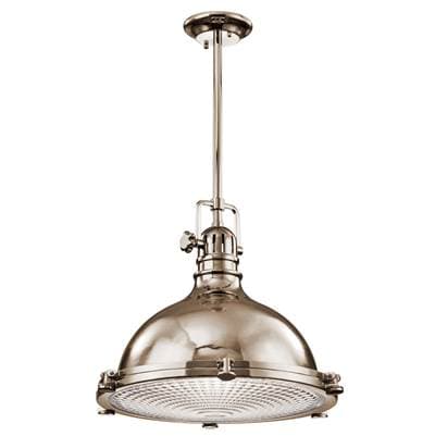 Kichler Lighting Pendant 1Lt - Polished Nickel by Kichler Lighting