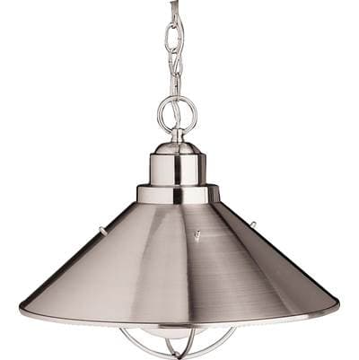 Kichler Lighting Outdoor Pendant 1Lt - Brushed Nickel by Kichler Lighting