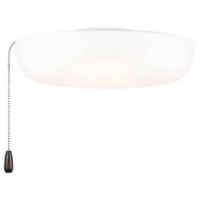 14 '' Universal LED Fan Light Kit White by Kichler Lighting