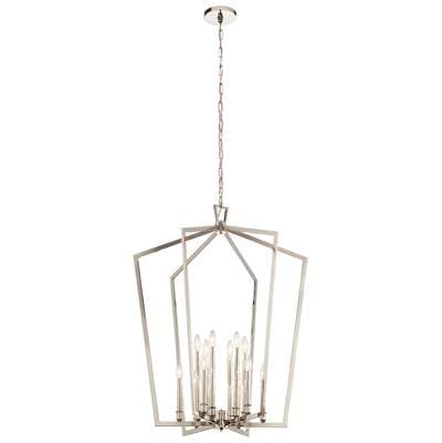 Kichler Lighting Foyer Chandelier 12Lt - Polished Nickel by Kichler Lighting