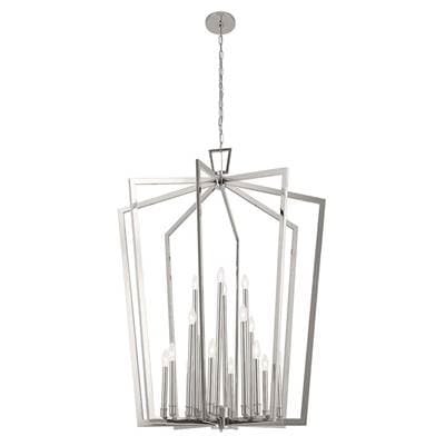 Kichler Lighting Abbotswell 49 Inch 16 Light Foyer Pendant - Polished Nickel