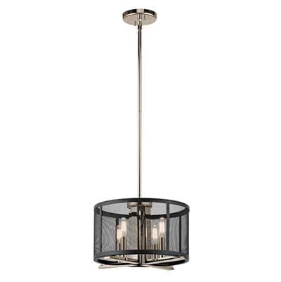 Kichler Lighting Pendant/semi Flush 4Lt - Polished Nickel by Kichler Lighting
