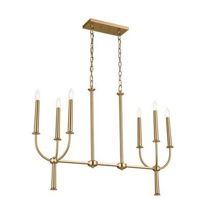 Linear Chandelier 6Lt