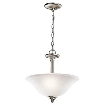 Kichler Lighting Pendant/semi Flush 2Lt - Brushed Nickel by Kichler Lighting