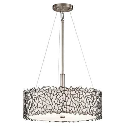Kichler Lighting Pendant/semi Flush 3Lt - Classic Pewter by Kichler Lighting