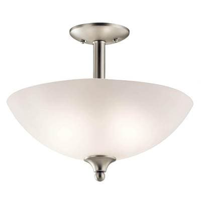 Kichler Lighting Pendant/semi Flush 2Lt - Brushed Nickel by Kichler Lighting