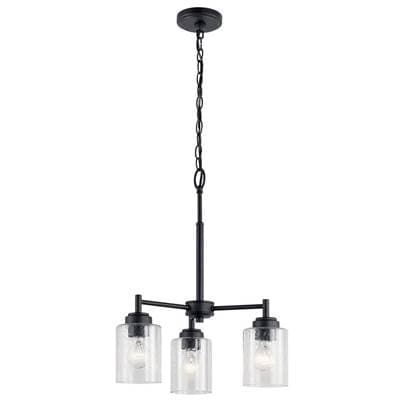 Kichler Lighting Mini Chandelier 3Lt - Black by Kichler Lighting