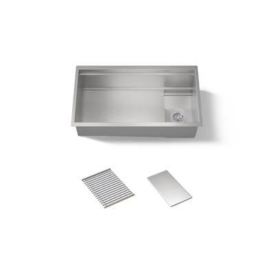 33-3/4'' undermount single-bowl kitchen sink by Kohler